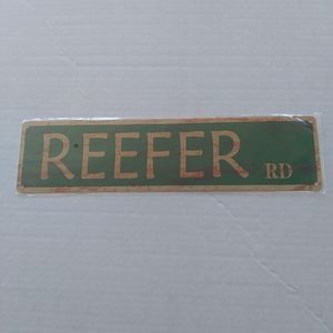 REEFER RD. Sign